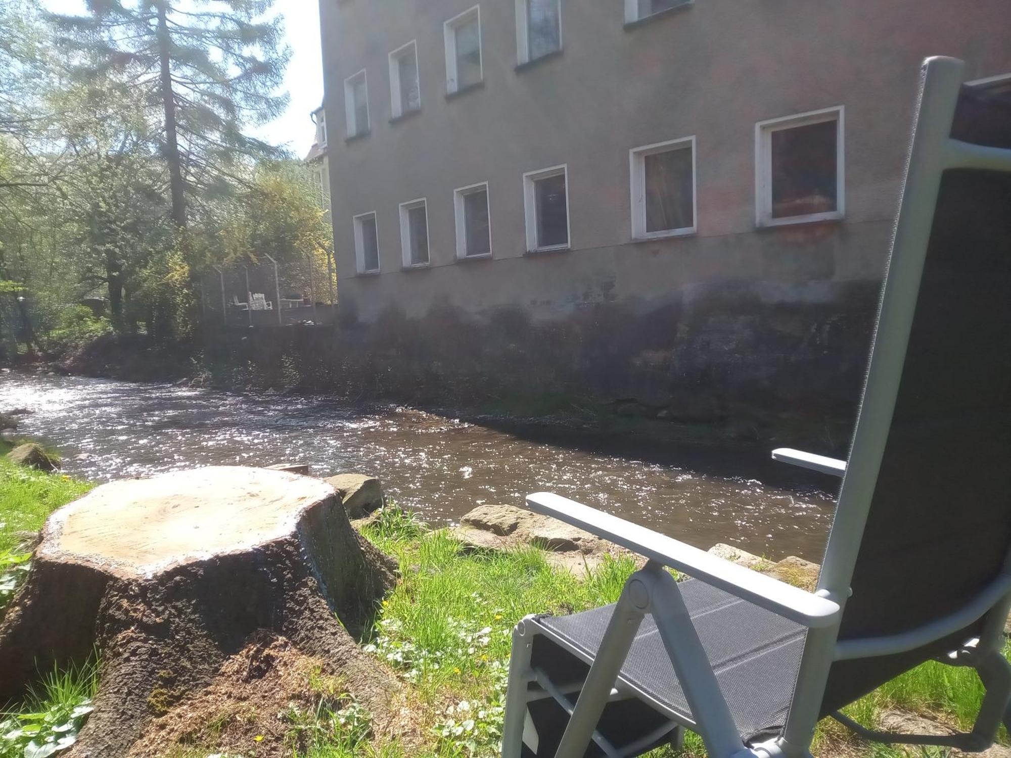 Ferienwohnung Zum Sebnitzer Hirsch Exterior foto